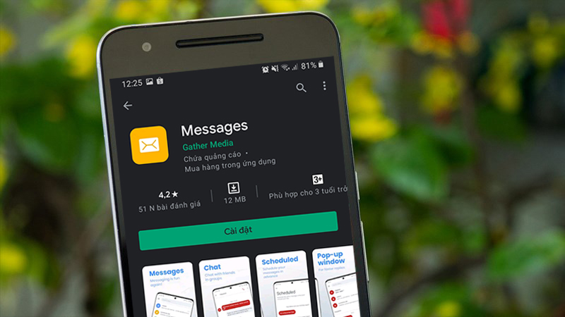 Xếp hạng của ứng dụng Messages Gather Media